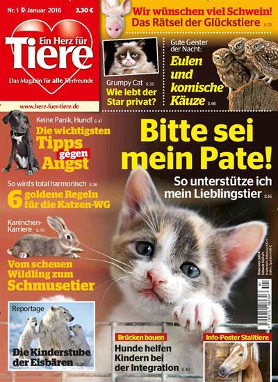 Titelblatt Ein Herz für Tiere