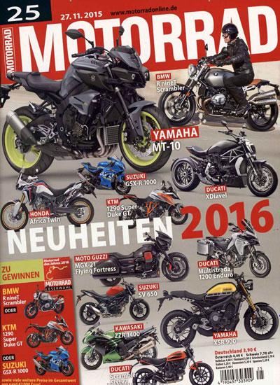 Titelblatt Motorrad
